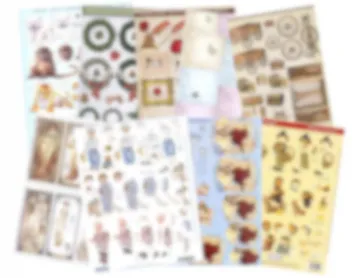 Mystery Die Cuts, 10 sheets
